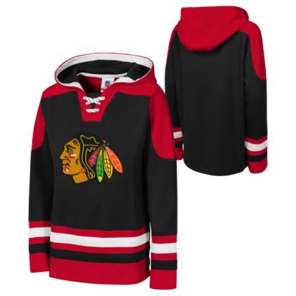 Outerstuff Dětská Mikina Chicago Blackhawks Ageless Must Have Home Po Hd Velikost: Dětské let)