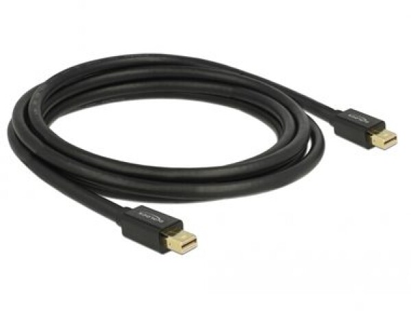 Delock mini Displayport kabel samec samec 2 m černá (83475-D)