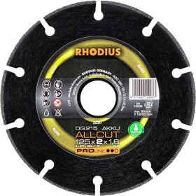Rhodius 353347 diamantový řezný kotouč 125 mm 1 ks