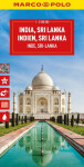 Indie, Srí Lanka 1:2 500 000 / cestovní mapa MARCO POLO
