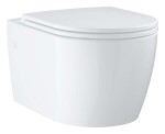 GROHE - Start Round Závěsné WC se sedátkem SoftClose, Rimless, alpská bílá 103848SH00