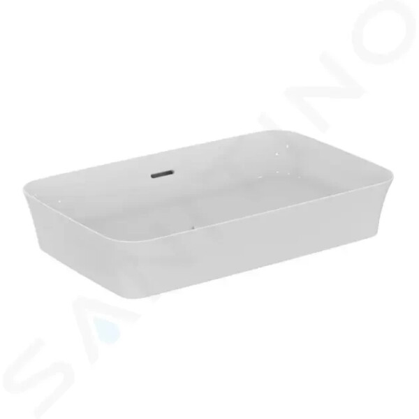 IDEAL STANDARD - Ipalyss Umyvadlo na desku, 650x400 mm, s přepadem, Ideal Plus, bílá E1887MA