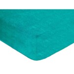 DekorTextil Napínací prostěradlo FROTÉ Premium tyrkys ROZMĚR: (š/d/v) 200 x 200 x 20 cm