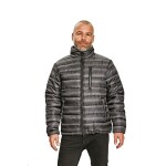 Bunda OUSTON pánská prošívaná se stojáčkem, 100% polyester DOPRODEJ!!! M černá