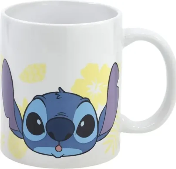 STOR Hrneček keramický 325 ml Stitch Pineaple (88128)