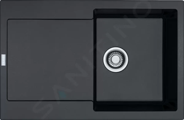 Franke Fragranitový dřez MRG 611, 78x50 cm, onyx 114.0284.833