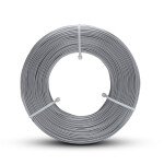 PLA filament Refill stříbrný inox 1,75 mm Fiberlogy 850 g