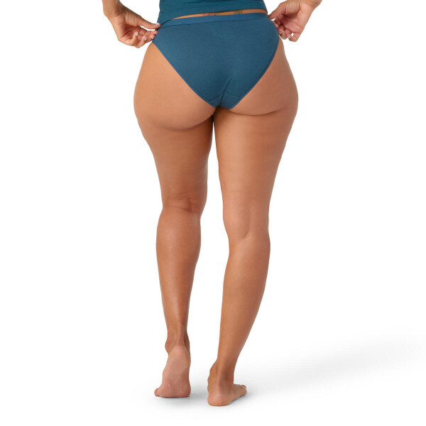 Dámské merino kalhotky SMARTWOOL Women's Merino Bikini Boxed, Twilight Blue velikost: S