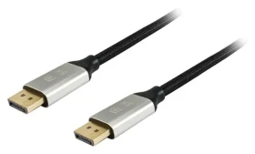 Equip DisplayPort kabel černý / Kabel / DisplayPort 1.4 / 8K 60Hz / pozlacené konektory / 2 m (119262)