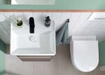 VILLEROY & BOCH - Collaro Umývátko 50x40 cm, bez přepadu, 1 otvor pro baterii, CeramicPlus, alpská bílá 433451R1