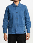 RVCA COULEUR CHORE COAT SURPLUS BLUE pánská košile
