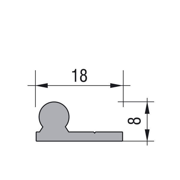 ProALU Kolejnice Mikro (22PA182138-3)