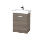 Dřevojas - Umyvadlová skříňka DOOR SZD 50 - D03 Cafe / Úchytka T01 / D03 Cafe / Levé 411015A
