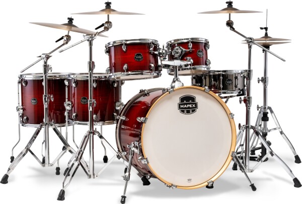 Mapex Armory Red Onyx Burst Rock Set AR628SFUVNR
