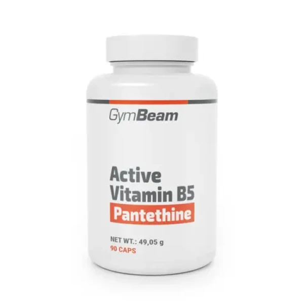 Aktivní vitamín B5 (Pantethin) - GymBeam (90 kaps.) (108946-1-90caps)