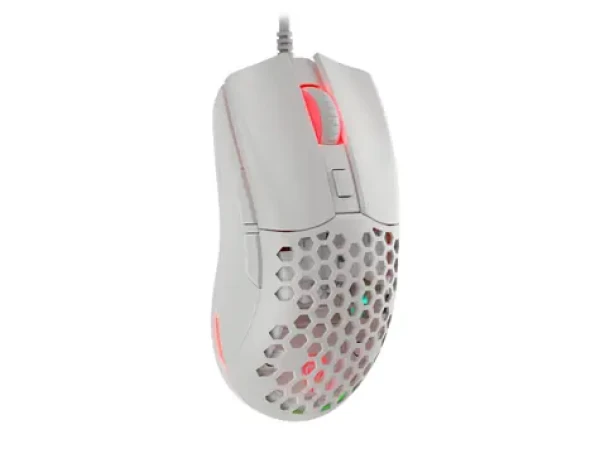 Genesis Krypton 750 bílá / herní optická myš / 8000 DPI / 6 tlačítek / USB / 1.8 m (NMG-1842)