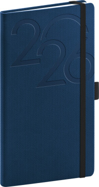 Týdenní diář 2026 NOTIQUE kapesní - Ajax modrý, 9 x 15,5 cm