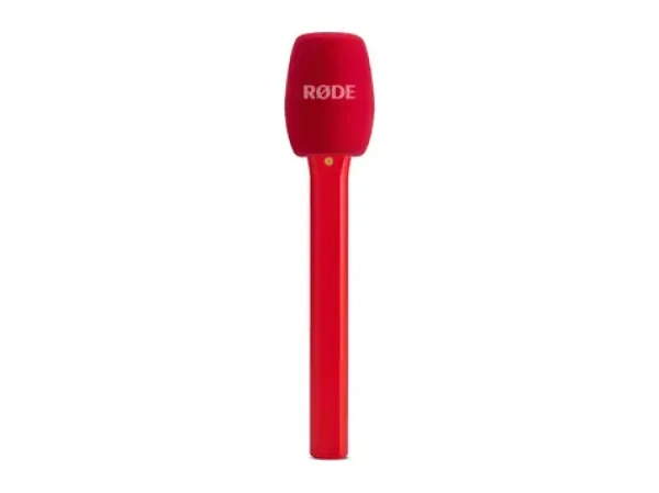 Rode Interview Micro červená / Ruční adaptér / pro vysílače Wireless GO, GO II, ME, PRO / 266mm, 80g (INTERVIEWMICRORED)