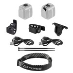 Force Flea 200 lm USB univerzální černé