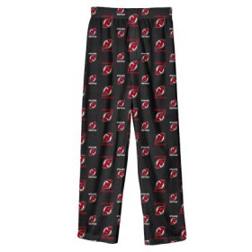 Outerstuff Dětské pyžamové kalhoty New Jersey Devils NHL Team Colored Printed Pant Velikost: Dětské L (11 - 12 let)