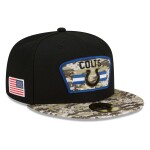 New Era Pánská kšiltovka Indianapolis Colts NFL 2021 On-Field Salute to Service 59FIFTY Fitted Velikost: 7 3/8