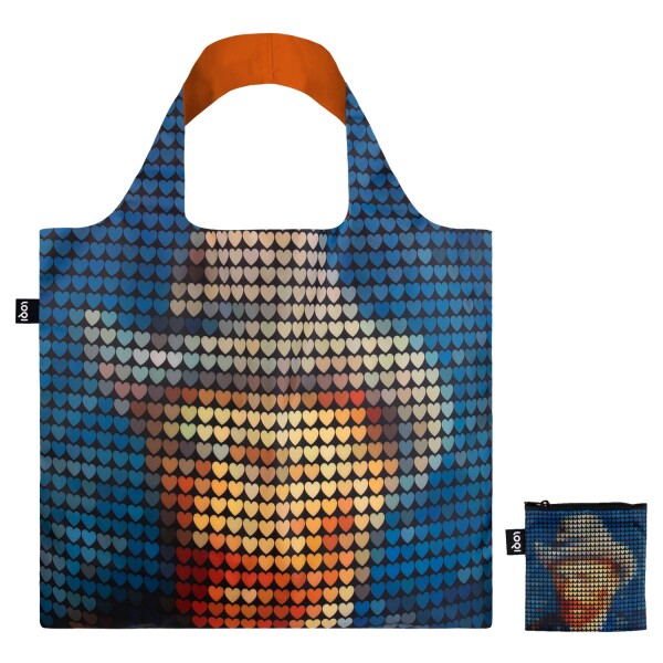 Skládací nákupní taška LOQI PIX & LOVE Van Gogh