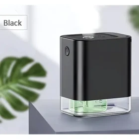USAMS ZB155 Bezdotykový dávkovač dezinfekce černá / Dávkovač / IR senzor / USB / 45 ml (ZB155XSJ01)