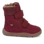 Dívčí zimní barefoot boty ZERU TEX WINTER Bordeaux Froddo G3160240-8 - 28