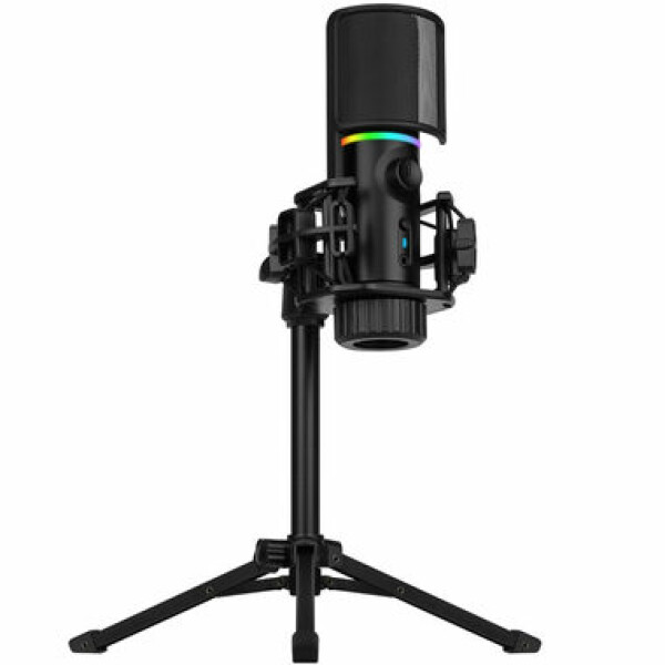 Streamplify MIC RGB (tripod) černá / Stolní mikrofon s tripodem / kardiodní / RGB / USB (SPMC-MZ1C127.11)