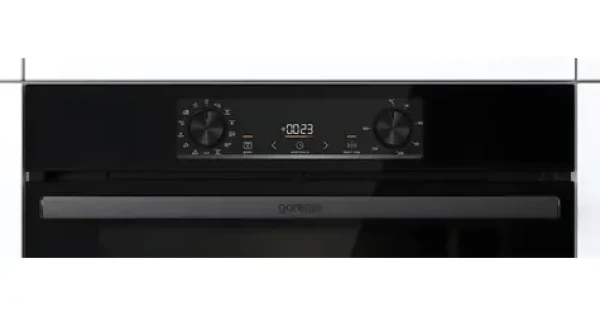 Gorenje BOS6737E13FBG černá / Vestavná trouba / 77 l / Pára / AquaClean / Energetická třída A (BOS6737E13FBG)