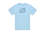 Troy Lee Designs Badge pánské triko krátký rukáv Dawn Blue vel. M