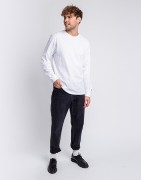 Tričko Carhartt WIP L/S Base T-Shirt White/Black