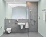 GROHE - Bau Ceramic Závěsné WC, Rimless, alpská bílá 39427000