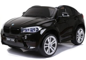 Mamido Elektrické autíčko BMW X6 M dvoumístné XXL lakované černé