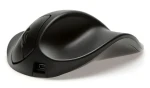 BakkerElkhuizen HandShoeMouse L pravá černá / Ergonomická bezdrátová myš / RF Wireless / 1000 DPI / dobíjecí baterie (BNEP210RW)