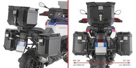 Plo5146Cam trubkový nosič PL One-Fit pro Bmw R 1300 GS Adv. (25) pro boční kufry Obkev