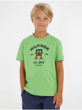 Světle zelené klučičí tričko Tommy Hilfiger Kluci
