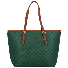 Trendová dámská koženková kabelka přes rameno Laila, zelená