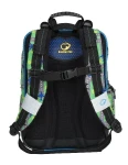 Bagmaster školní batoh GALAXY 6 C Blue/Green/Yellow