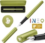 Pelikan Ineo Elements P6 M jarní zelená / Plnicí pero / Nerezový hrot / Dárkové balení (823692)