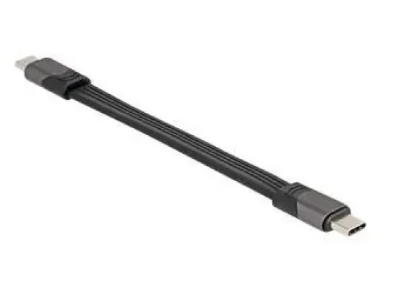 Delock USB-C (M) - USB-C (M) / Kabel / USB4 / Thunderbolt 3 / 20V/5A / 15 cm (80099)