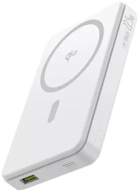 Baseus P10080000213-00 Airpow2 10000mAh 22.5W bílá / Powerbanka / MagSafe / 1xUSB-C / 1xUSB-A (P10080000213-00)