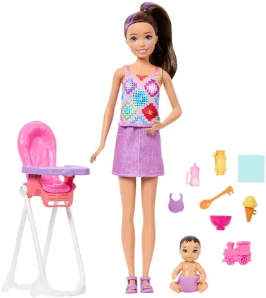 MATTEL Panenka Barbie Skipper: Klub opatrovnic JJB44