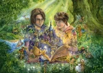 GRAFIKA Puzzle Kouzelná kniha pohádek