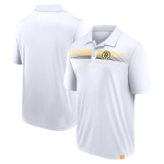 Fanatics Pánské Tričko Boston Bruins Victory For Us Interlock Polo White Velikost: