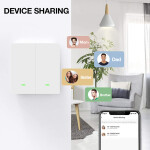 EVOLVEO WiFi Dual Switch, chytrý vypínač