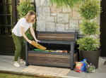 KETER DECO GARDEN lavice 227 L - Walnut