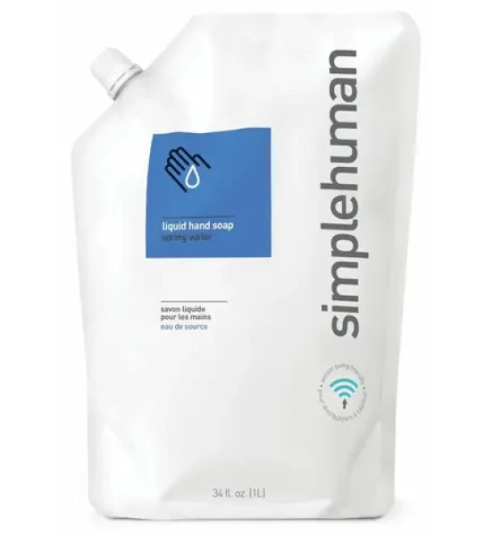 Simplehuman Hydratační tekuté mýdlo – 1 l náhradní náplň s vůní spring water (CT1021)