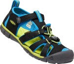 Dětské sandály Keen Seacamp II CNX youth black/brilliant blue Velikost: 38