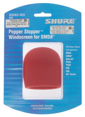 Shure A58WS-RED